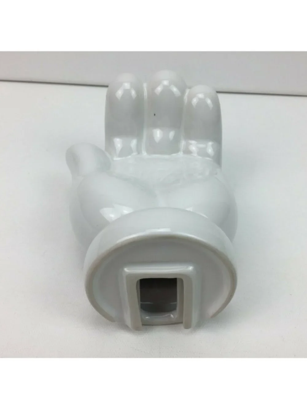 Disney Scattered Mickey Mouse Parts White Hand Glove Soap Dish Hardware Included